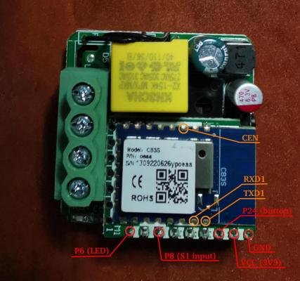 Disassembled OXT 1ch dimmer